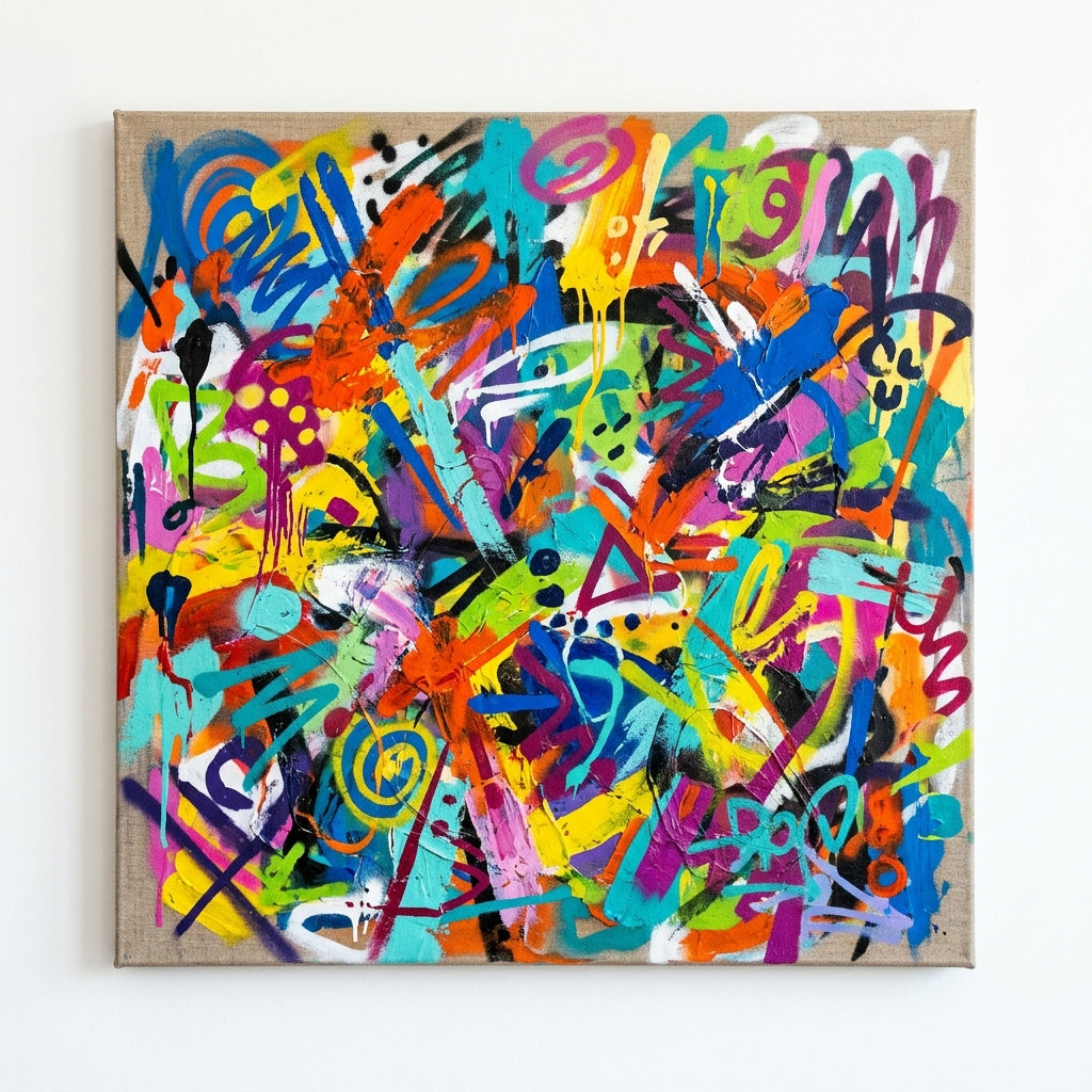 Static Bloom street pop art canvas