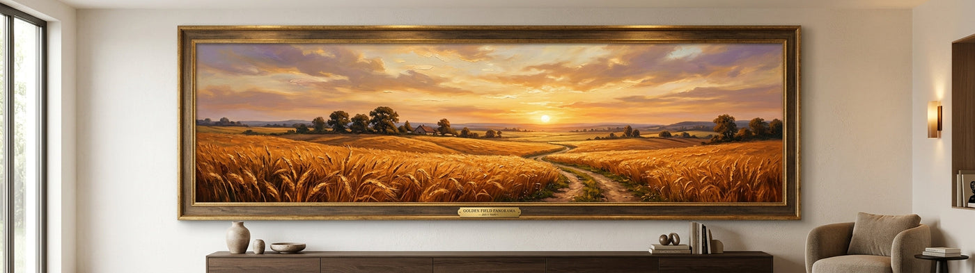 Golden Field Panorama